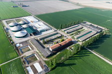 Vue aérienne de Agenzia Valpelina dans le département Vénétie, Italie