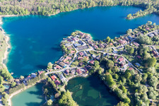 Photographie aérienne de Beinheim dans le département Bas Rhin, France