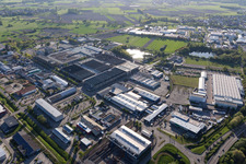 Photographie aérienne de Schaeffler Automobile à Bühl dans le département Bade-Wurtemberg, Allemagne