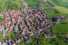 Uhrwiller dans le département Bas Rhin, France hors des airs