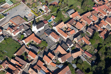Bischholtz dans le département Bas Rhin, France hors des airs