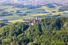 Vue aérienne de Altenbourg à le quartier Wildensorg in Bamberg dans le département Bavière, Allemagne