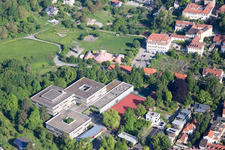 Vue aérienne de Gymnase Kaiser-Heinrich à Bamberg dans le département Bavière, Allemagne