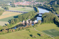 Vue aérienne de Quartier Limbach in Eltmann dans le département Bavière, Allemagne