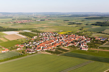 Image drone de Quartier Lindach in Kolitzheim dans le département Bavière, Allemagne
