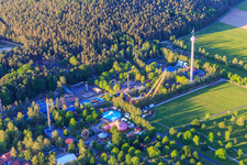 Photographie aérienne de Terre de loisirs Geiselwind à Geiselwind dans le département Bavière, Allemagne