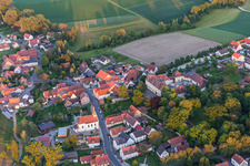 Photographie aérienne de Quartier Oberschwappach in Knetzgau dans le département Bavière, Allemagne