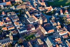 Vue aérienne de Je Otterstadt à Otterstadt dans le département Rhénanie-Palatinat, Allemagne
