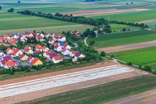 Image drone de Bas-Rappenfeld à le quartier Mörlheim in Landau in der Pfalz dans le département Rhénanie-Palatinat, Allemagne