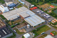 Photographie aérienne de K2 Packaging GmbH & Co. KG à le quartier Offenbach in Offenbach an der Queich dans le département Rhénanie-Palatinat, Allemagne