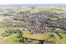 Retschwiller dans le département Bas Rhin, France hors des airs
