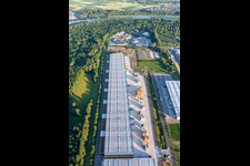 Entrepôts et bâtiments d'expédition d'Interpneu Handelsgesellschaft mbH à Speyer dans le département Rhénanie-Palatinat, Allemagne