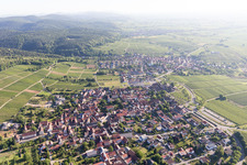 Quartier Schweigen in Schweigen-Rechtenbach dans le département Rhénanie-Palatinat, Allemagne hors des airs