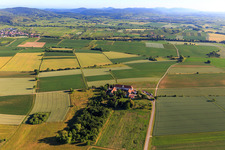 Vue aérienne de Atelier pour les talents cachés à but non lucratif GmbH à Haftelhof du sud à Schweighofen dans le département Rhénanie-Palatinat, Allemagne