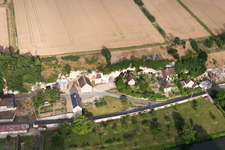 Vue aérienne de Thoré-la-Rochette dans le département Loir et Cher, France