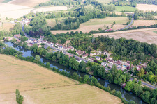 Photographie aérienne de Thoré-la-Rochette dans le département Loir et Cher, France
