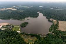Combreux dans le département Loiret, France vue du ciel