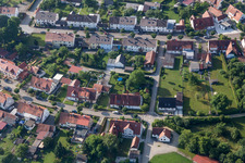 Colonie de Ramberg à le quartier Riedlingen in Donauwörth dans le département Bavière, Allemagne d'en haut