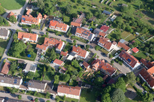 Quartier Riedlingen in Donauwörth dans le département Bavière, Allemagne d'en haut