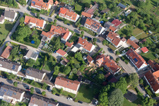 Quartier Riedlingen in Donauwörth dans le département Bavière, Allemagne hors des airs