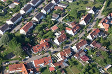 Photographie aérienne de Colonie de Ramberg à le quartier Riedlingen in Donauwörth dans le département Bavière, Allemagne