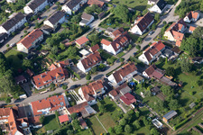 Colonie de Ramberg à le quartier Riedlingen in Donauwörth dans le département Bavière, Allemagne d'en haut