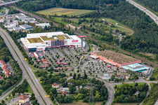 Photographie aérienne de Meubles Höffner à Schwetzingen dans le département Bade-Wurtemberg, Allemagne