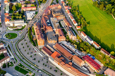Photographie aérienne de Locaux de l'usine du fabricant pharmaceutique B. Braun Vet Care GmbH à Tuttlingen dans le département Bade-Wurtemberg, Allemagne