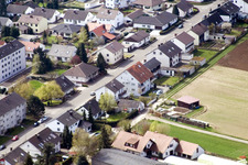 Photographie aérienne de Au château d'eau à Kandel dans le département Rhénanie-Palatinat, Allemagne