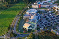 Vue aérienne de Salle de remise en forme Pfitzenmeier Premium Resort Bensheim à Bensheim dans le département Hesse, Allemagne