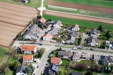 Photographie aérienne de Nansenstr à Kandel dans le département Rhénanie-Palatinat, Allemagne