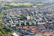 Vue aérienne de Landau Nord à Landau in der Pfalz dans le département Rhénanie-Palatinat, Allemagne