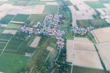 Quartier Kleinsteinfeld in Niederotterbach dans le département Rhénanie-Palatinat, Allemagne d'en haut