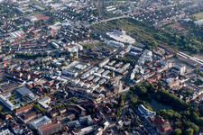 Vue oblique de Landau in der Pfalz dans le département Rhénanie-Palatinat, Allemagne