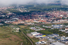 Vue aérienne de LD Queicheim à Landau in der Pfalz dans le département Rhénanie-Palatinat, Allemagne