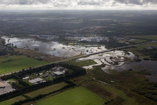 Varde dans le département Syddanmark, Danemark hors des airs