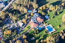 Dahn dans le département Rhénanie-Palatinat, Allemagne d'en haut