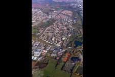 Vue aérienne de Quartier Sankt Ilgen in Leimen dans le département Bade-Wurtemberg, Allemagne