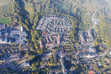 Quartier Emmertsgrund in Heidelberg dans le département Bade-Wurtemberg, Allemagne d'en haut