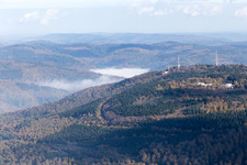 Vue aérienne de Quartier Königstuhl in Heidelberg dans le département Bade-Wurtemberg, Allemagne