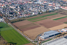 Quartier Offenbach in Offenbach an der Queich dans le département Rhénanie-Palatinat, Allemagne d'en haut