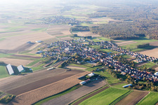 Image drone de Niederlauterbach dans le département Bas Rhin, France