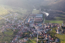 Photographie aérienne de Zinswiller dans le département Bas Rhin, France