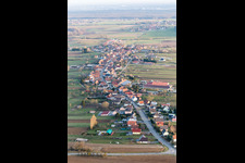 Enregistrement par drone de Forstheim dans le département Bas Rhin, France