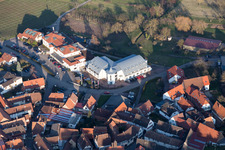 Photographie aérienne de Terrasses du Palatinat du Sud à le quartier Gleiszellen in Gleiszellen-Gleishorbach dans le département Rhénanie-Palatinat, Allemagne
