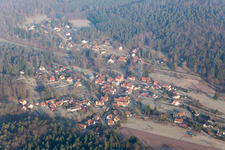 Photographie aérienne de Sparsbach dans le département Bas Rhin, France
