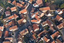 Weiterswiller dans le département Bas Rhin, France hors des airs