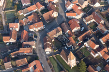 Weiterswiller dans le département Bas Rhin, France vue d'en haut
