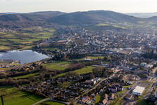 Vue aérienne de (Bourgogne) à Autun dans le département Saône et Loire, France