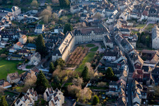Enregistrement par drone de (Bourgogne) à Autun dans le département Saône et Loire, France
